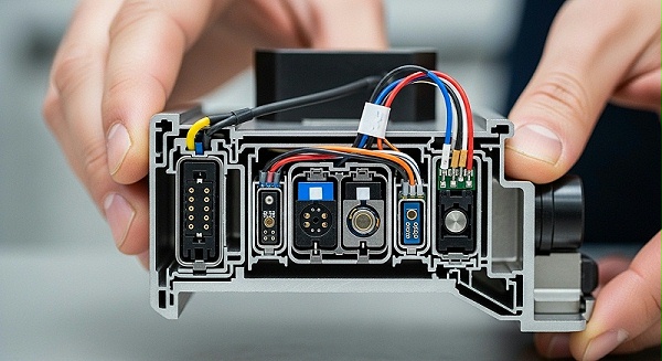 机器人底座CNC_微米级精度_线缆传感器集成效率提升25__-图5