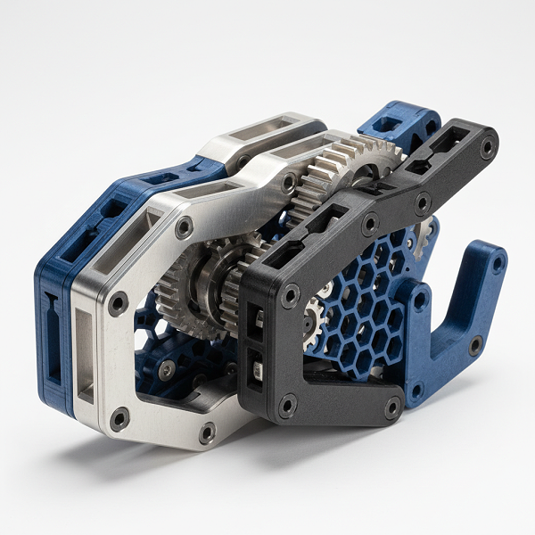 不锈钢自动化机器人零件外壳cnc加工