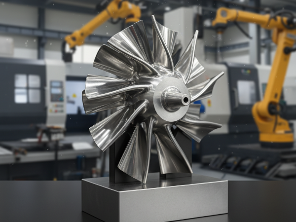 航空航天精密叶轮非标异形叶片CNC加工