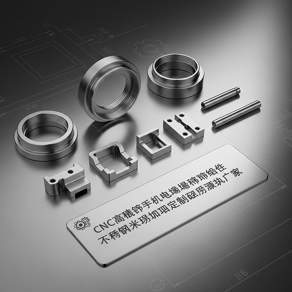 CNC高精密手机摄像头精密组件