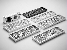 高精度铝合金键盘外壳CNC加工