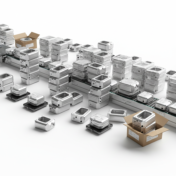 高精密铝合金机械光学外壳cnc加工