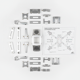 定制钛合金医疗器械零件CNC加工