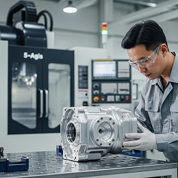 高精密五轴铝合金零部件cnc加工定制