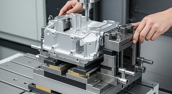 机器人电池仓盖板CNC_微米级精度_振动抑制90__电池防护-图2