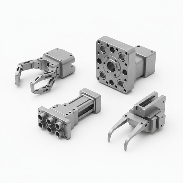 机器人定制化夹具铝合金高精度CNC加工