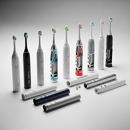 电动牙刷防水外壳CNC加工