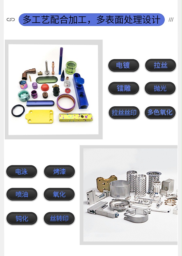 精密零件数控车加工多表面处理定制