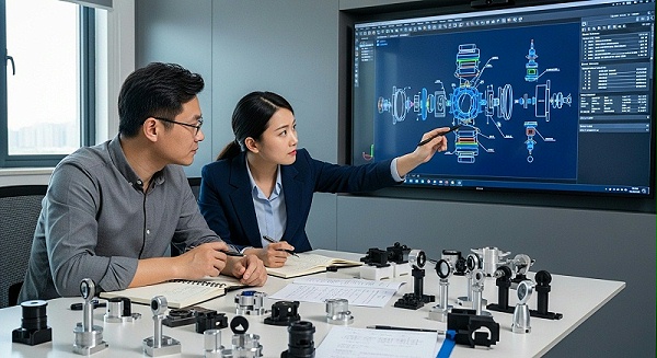 微型镜头CNC加工服务3