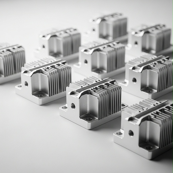 定制智能车灯散热器CNC加工