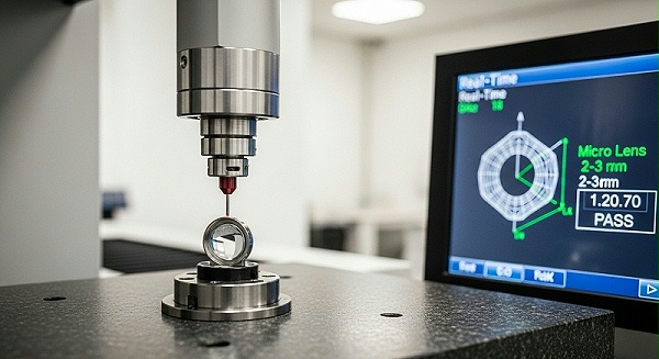 微型镜头CNC加工服务2