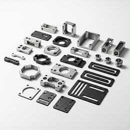 钛合金碳纤维监控设备零件CNC加工