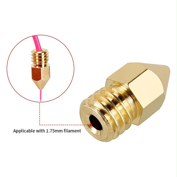 黄铜3D打印喷嘴