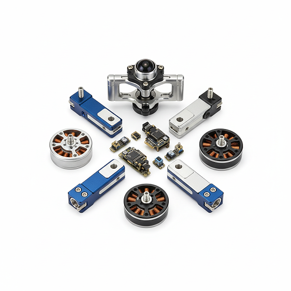 精密航空配件无人机零件CNC加工