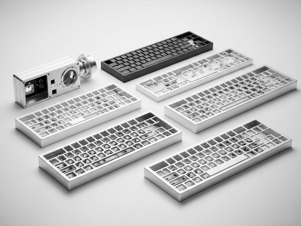 机械键盘外壳数控cnc加工定制
