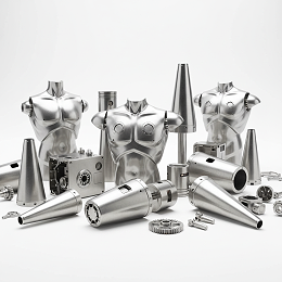 不锈钢-机器人外壳CNC加工